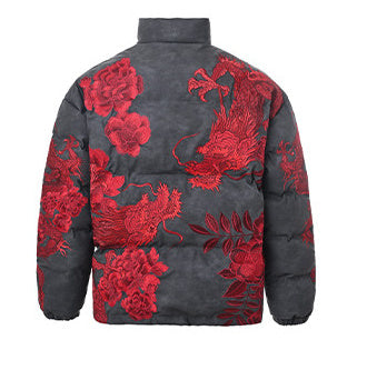 PT019_RED_03 — Red Dragon jacket, back view