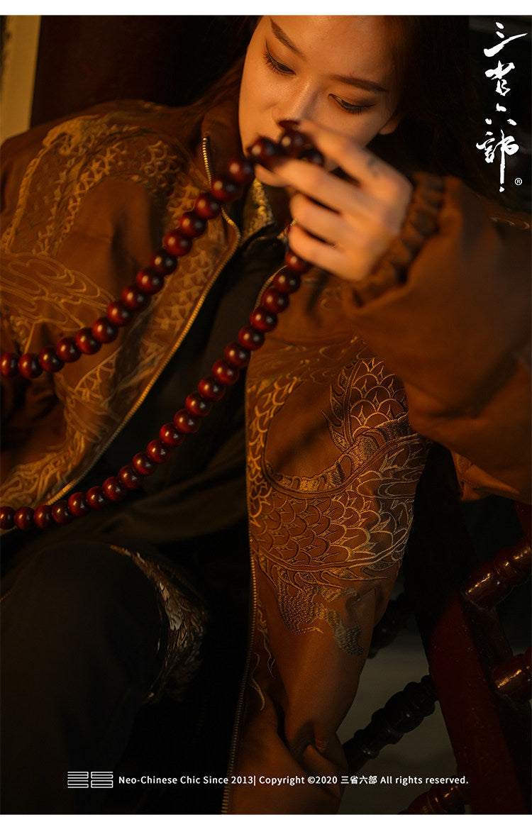 PT024 original seller photo 009 — Dark Brown Earthbound Dragon genuine garment