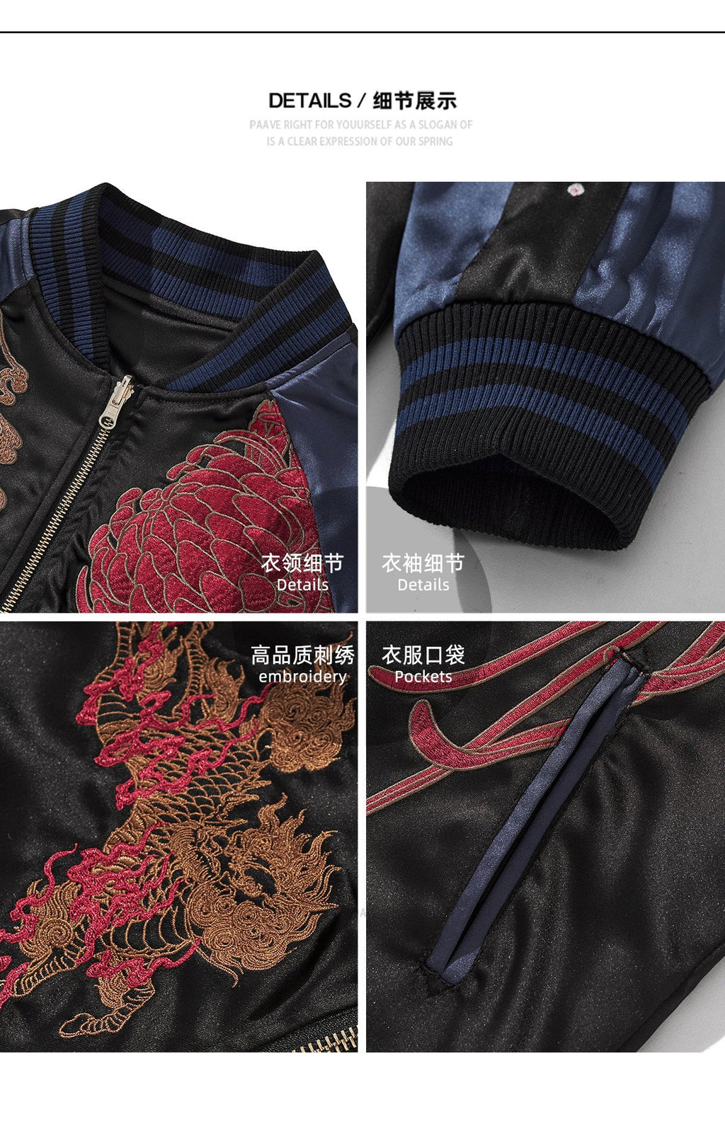 PT050 Navy Khaki authentic Taobao product photo 009