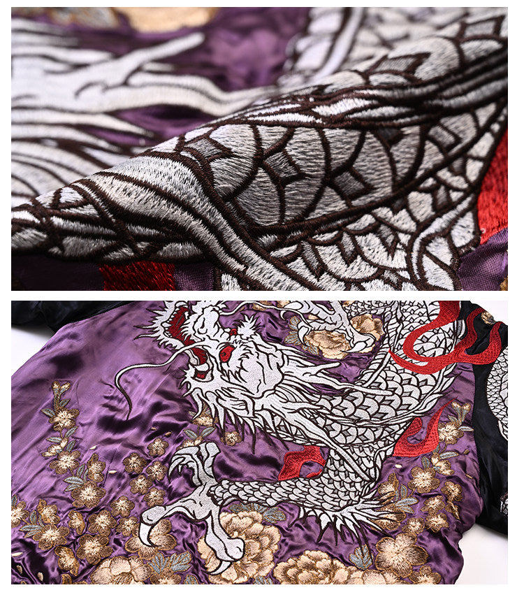 Violet Oath — dragon thread closeup