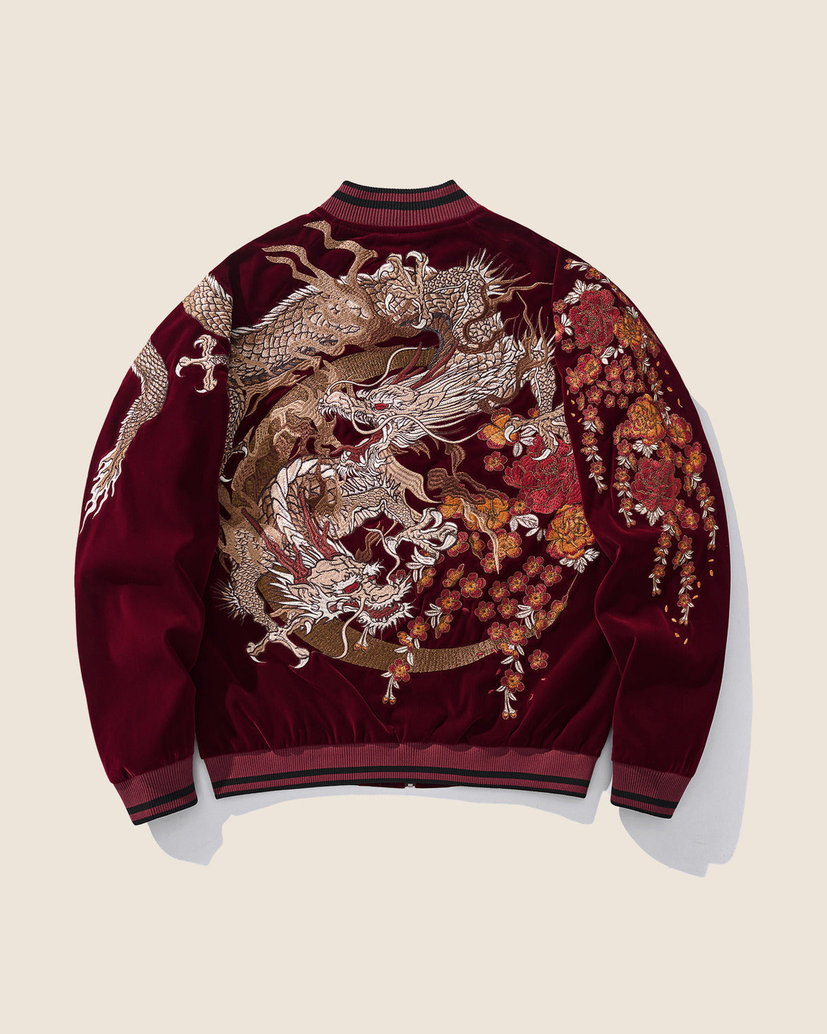Ember Dynasty — cover burgundy dragon