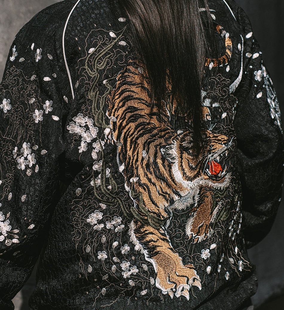 PT004 Taobao real tiger stitch detail